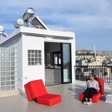 אתונה Rooftop Studio Breathtaking Views By Ghh מראה חיצוני תמונה