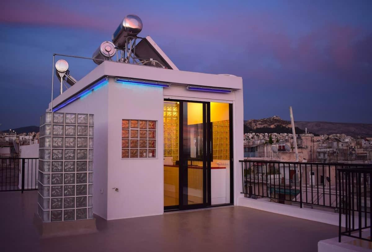 אתונה Rooftop Studio Breathtaking Views By Ghh מראה חיצוני תמונה